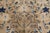 Doris Leslie Blau Chinese Vintage Floral Warm Tan Hand-Knotted Wool Carpet For Sale - Image 4 of 8