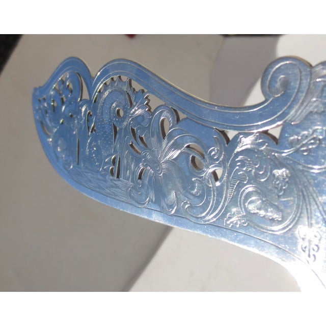 Silverplate Fish Server English For Sale In New York - Image 6 of 9