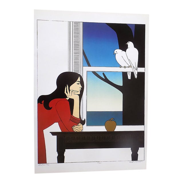 Vintage 20th Century Will Barnet Lithograph "Atalanta" For Sale