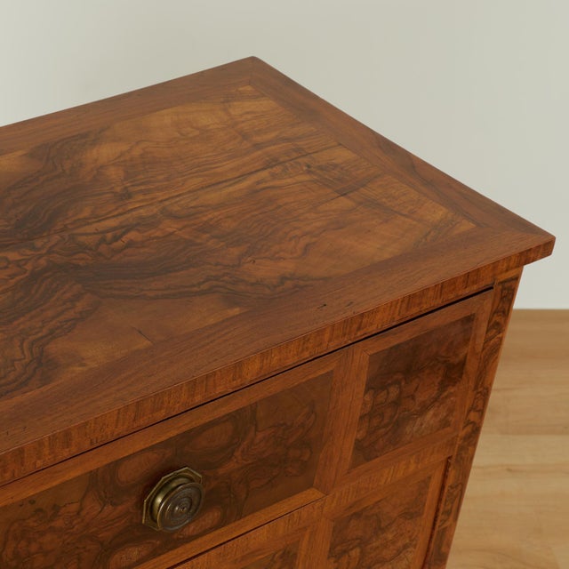Antique Italian Neoclassic Two Drawer Commode For Sale - Image 9 of 14