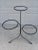 Mid-Century Modern Mid Century Modern 3 Tier Wrought Iron Plant Stand For Sale - Image 3 of 9