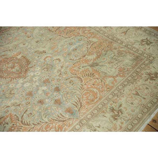 Old New House Vintage Distressed Kayseri Carpet - 6'6" x 9'9" For Sale - Image 4 of 11