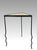 Memphis Movement Staropoli Triangular End or Side Table With Abstract Colourful Ceramic Tile Top For Sale - Image 12 of 13