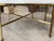 1950s Paul McCobb for Calvin X Base Brass Stools w/ Original Upholstery For Sale - Image 11 of 16