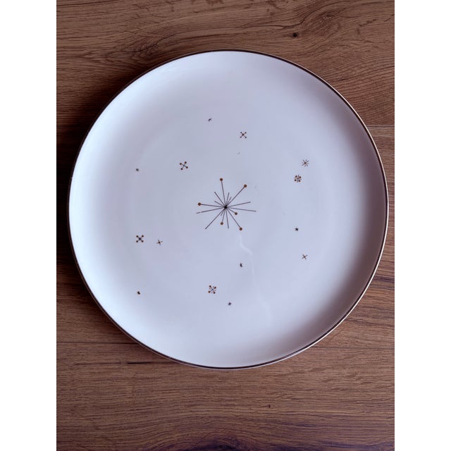 1960s 1960s Syracuse China "Evening Star" Space Age Plateware - 30 Piece For Sale - Image 5 of 10