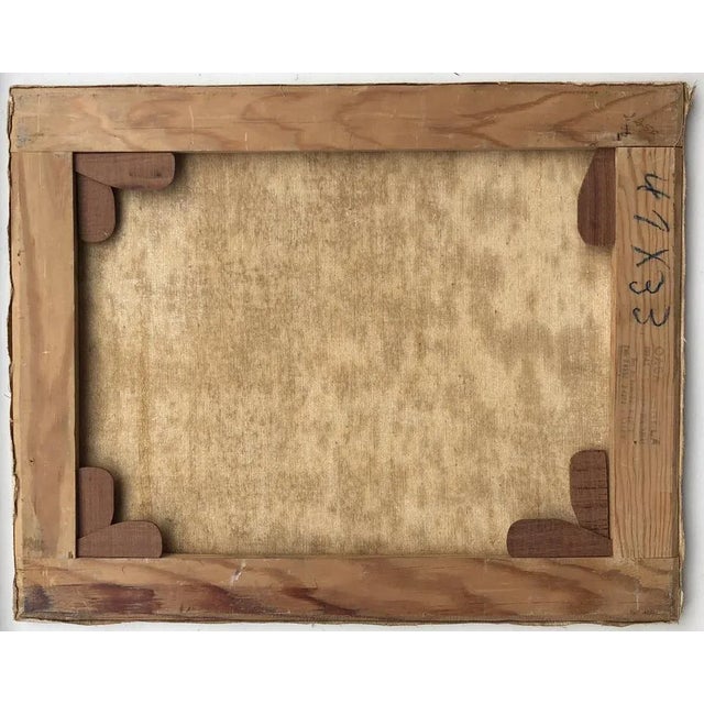 Gilles Berger, Paysage lacustre, 1932, Oil on Canvas For Sale - Image 6 of 8