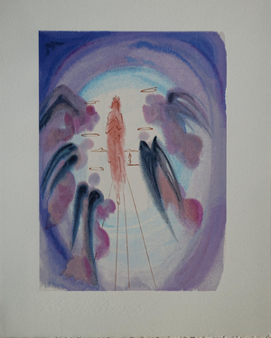 Salvador Dali, La joie des bienheureux, Etching