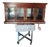 1990s Custom/Handmade Solid Walnut Display Cabinet For Sale