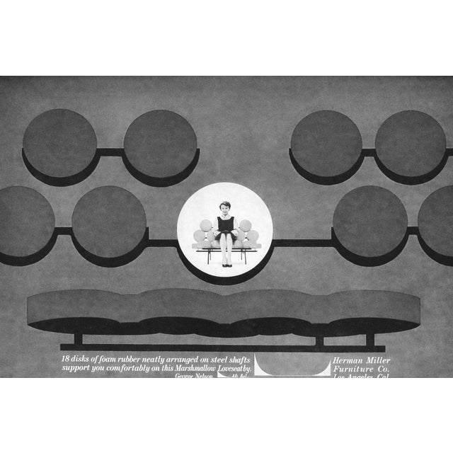 Marshmallow” Sofa, George Nelson, 1956 - Lot 418A For Sale - Image 12 of 12
