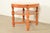 Baker Furniture Company Baker Furniture Italian Provincial Pine and Travertine Top Tea Table or Center Table For Sale - Image 4 of 12