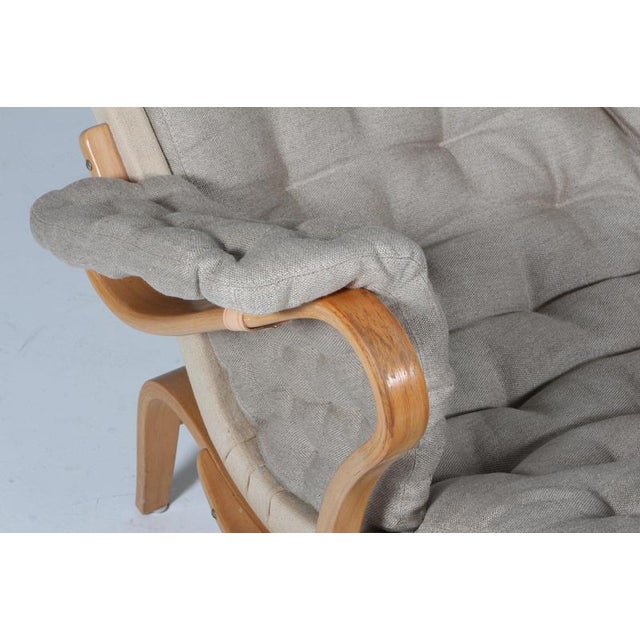 1980s Pernilla Lounge Chair by Bruno Mathsson for DUX, 1980s For Sale - Image 5 of 9