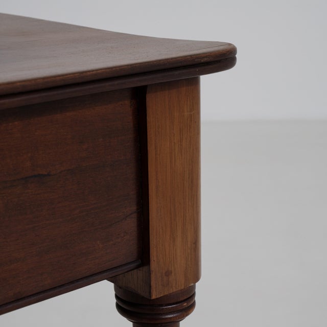 19th Century French Wooden Side Table in Original Patina For Sale In Greensboro - Image 6 of 11