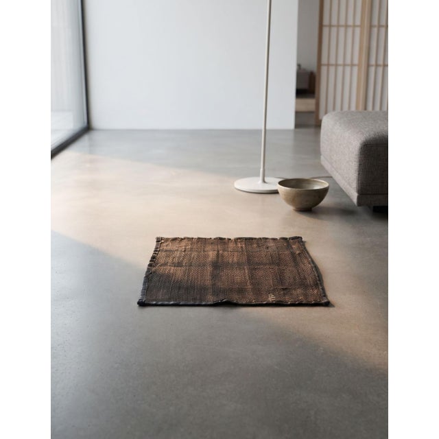 Tribal Vintage Small Tuareg Mat - 2.3 X 2.1 Ft For Sale - Image 3 of 5