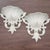 Cream Vintage Syracuse Ornamental Company | Syroco Wall Pockets For Sale - Image 8 of 8