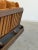 1970s Sculptural Oak Barrel Back Sofa Attributed to Howard Furniture For Sale - Image 10 of 15