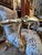 1900 - 1909 Early 20th Century Pair of French Style Gold-Gilded Armchairs For Sale - Image 5 of 8