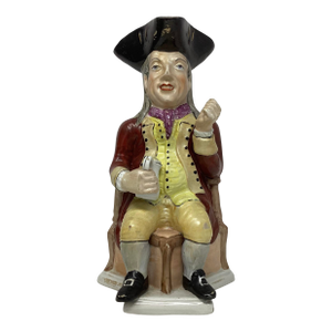 Antique Staffordshire "The Squire" Drinking Mug. William Kent Design. C 1880