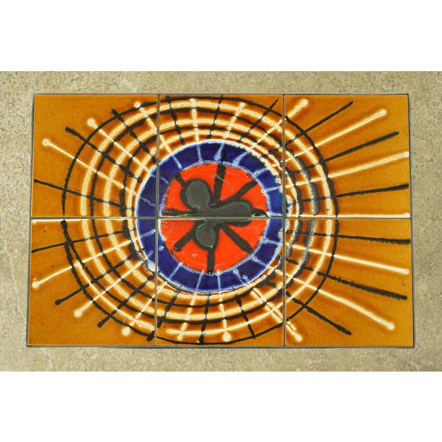 Metal Mid Century 1970s Nesting Tables Attributed to Juliette Belarti For Sale - Image 7 of 10