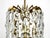 Mid-Century Brass Crystal Glass Chandelier from Vereinigten Werkstätten, 1950s For Sale - Image 17 of 18