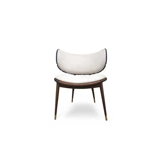 Wood Uchiwa Armchair by Alma de Luce For Sale - Image 7 of 7