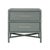 Contemporary Verona Two-Drawer Nightstand, Evergreen For Sale - Image 3 of 4