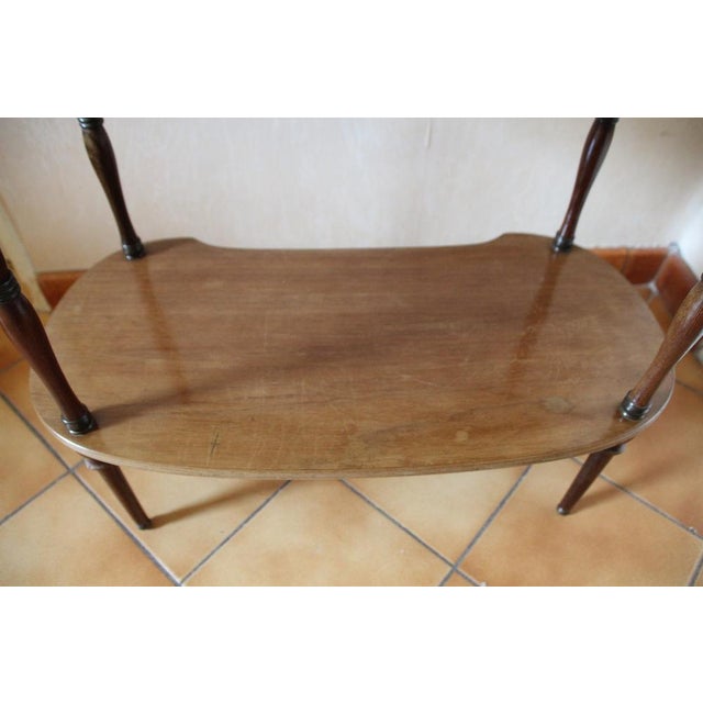 Vintage Wooden Table, 1950s For Sale - Image 10 of 15