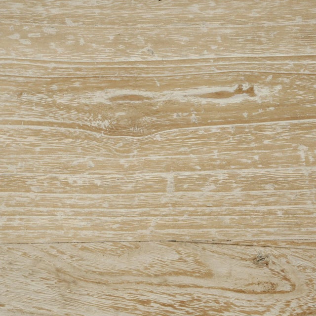 Contemporary Off-White Wash Reclaimed Wood Tray For Sale - Image 4 of 7