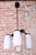 Maker: Lidokov Socket: E27 This sophisticated and cleanly shaped pendant chandelier dates from the 1960s in Czechoslovakia...
