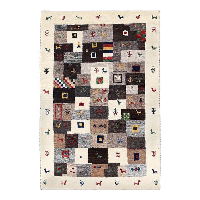 Pasargad Hand Knotted Gabbeh Rug For Sale