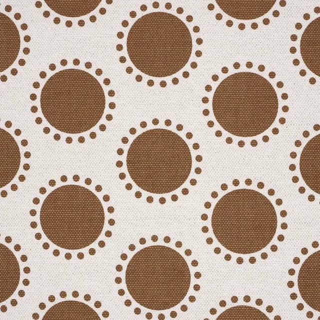 Contemporary Schumacher Oompa Fabric In Umber For Sale - Image 3 of 5
