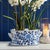 Traditional patterns in blue andWhite add an upscale touch. Dutch in design with a coastal appeal. Just one of the unique...