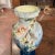 Late 19th Century 19th Century French Hand-Painted Floral Barbotine Vase Signed P. Perret For Sale - Image 5 of 8