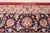 Nazmiyal Collection 1950s Fine Floral Vintage Persian Silk Kashan Rug For Sale - Image 4 of 8