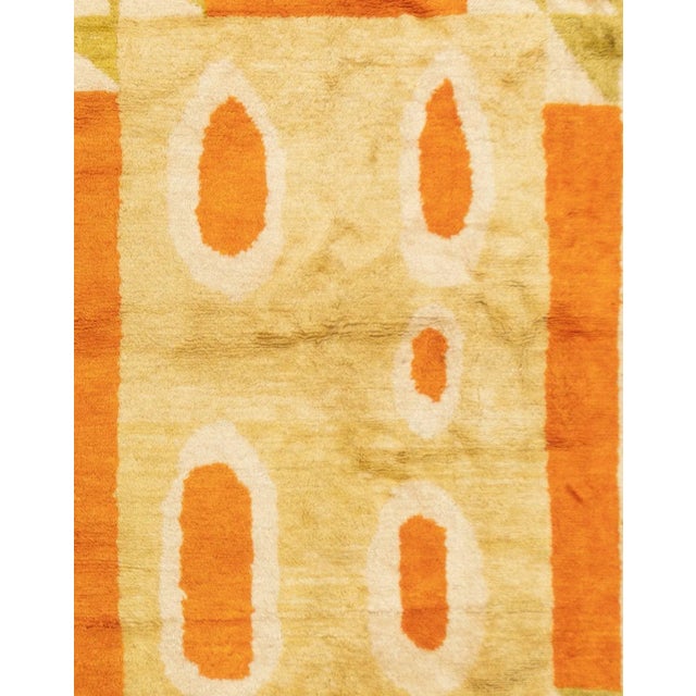 Mid-Century Modern 1980s Vintage Swedish Rug 5'4'' x 7' For Sale - Image 3 of 9
