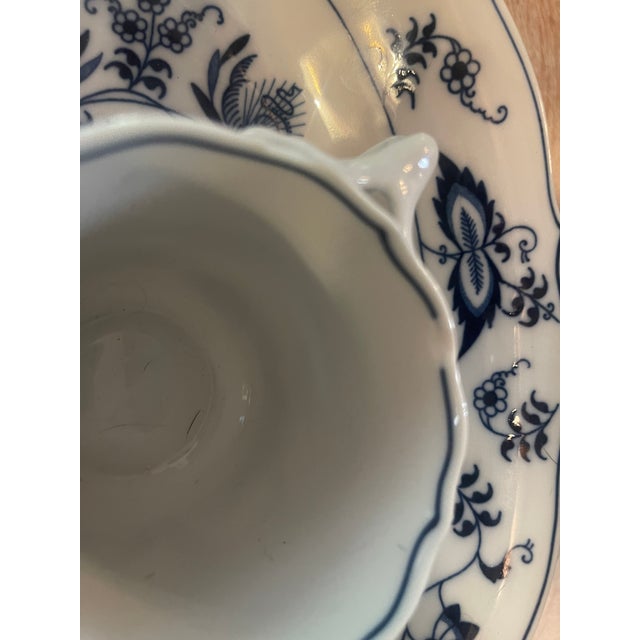 Vintage Blue Danube Onion Dinnerware Set- 53 Pieces For Sale - Image 9 of 12