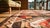 1920s Brown Diamond Folk Art Antique American Hooked Rug 1'10" X 14' Hand Knotted Cotton Wool Carpet For Sale - Image 12 of 14