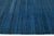 Modern Handmade Deep Indigo Wool Kilim Rug – Minimalist Contemporary Flatweave For Sale - Image 11 of 12