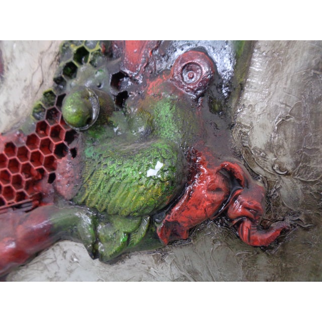 Art Work Wall Relief from Reinaldo Eckenberger, Brazil, 1974 For Sale - Image 16 of 18