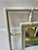1970s Painted Distressed Faux Bamboo Mirror For Sale - Image 5 of 11