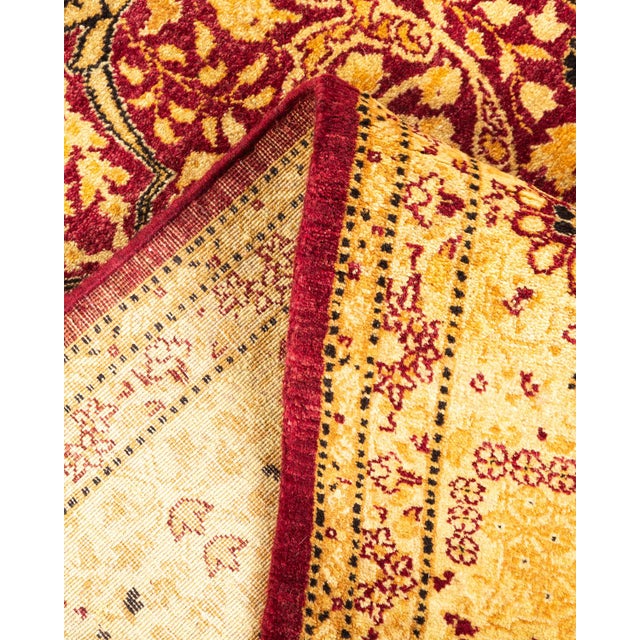 Mogul, One-of-a-Kind Hand-Knotted Area Rug - Red, 3' 2" x 5' 7" For Sale In New York - Image 6 of 8