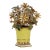 Vintage Italian Enameled Brass Flower Arrangement For Sale