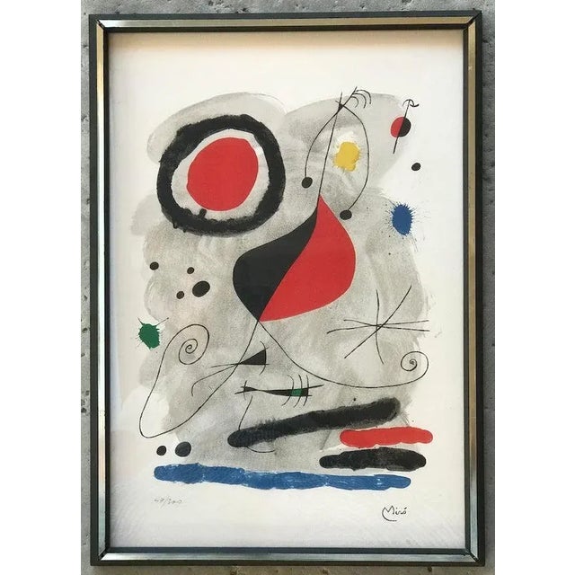 1964 Joan Miro Signed and Numbered Limited Edition