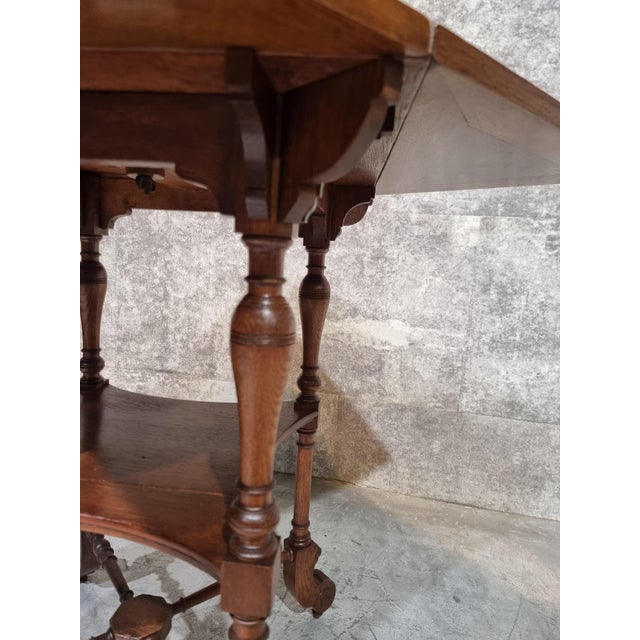 Antique Game Table from Pander & Zoon, 1920s For Sale - Image 10 of 18