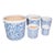 Set of 5 Vintage Tree Planters, Portuguese, Ceramic, Veranda, Garden, Bush Pots For Sale