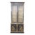 Late 20th Century Drexel Heritage Black Lacquer Et Cetera Chinoiserie China Cabinet Bookcase For Sale