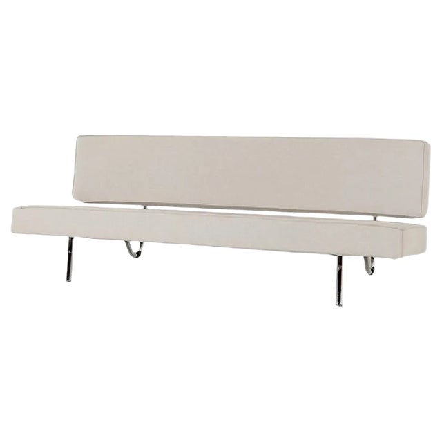 Swiss Light Gray Daybed by Ambühler for Standardform, 1990s For Sale