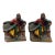 Antique Art Deco K&o Kronheim & Oldenbusch “Mantarani’s Dante” Figural Bookends – Pair For Sale