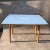 Blue Formica Table, 1952 For Sale - Image 6 of 8
