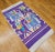 Vintage Southwestern Pictorial Kilim Area Rug, Handwoven Pictorial Design, Lavender & Ivory, 3’ X 5’ For Sale - Image 9 of 10