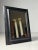 Mirror in Black Ribbed Frame For Sale - Image 9 of 14